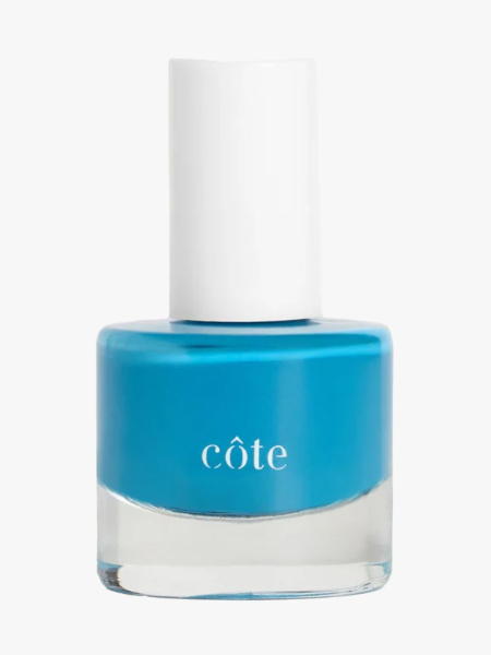  Côte Beauty Nail Polish in Sapphire Tide in branded component on a light gray background